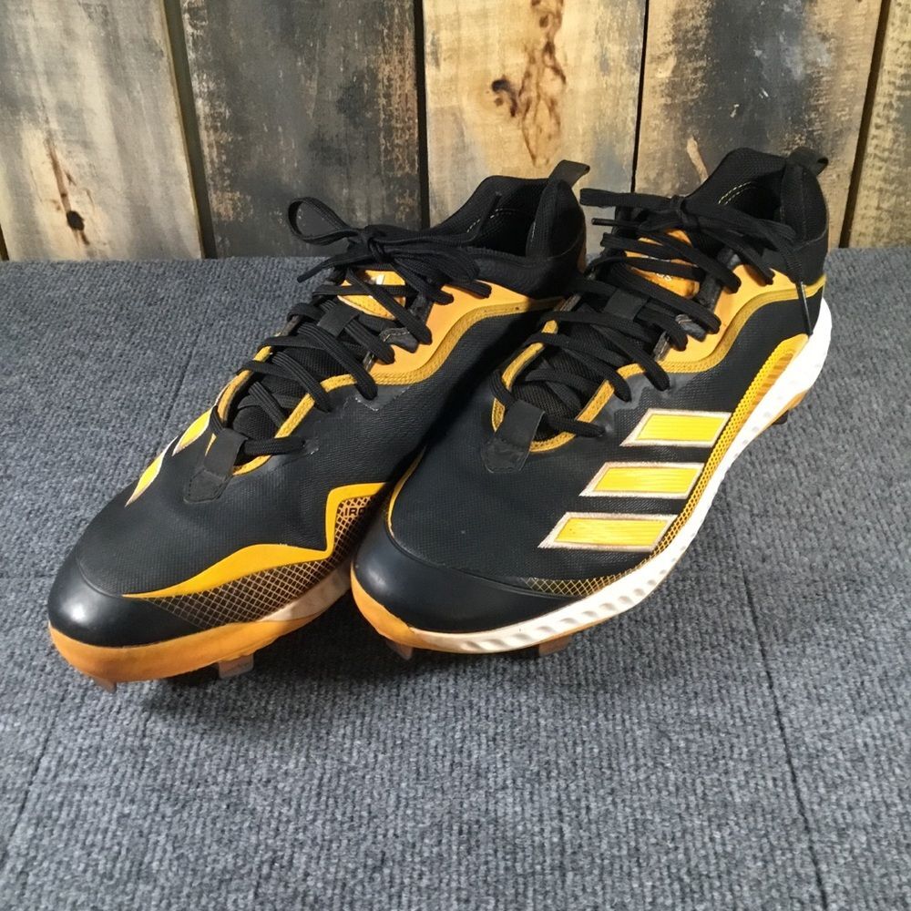 Adidas Icon 6 Bounce metal cleat baseball shoes men’s size 15